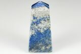 Polished Lapis Lazuli Obelisk - Pakistan #187822-1